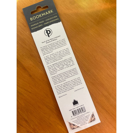 Paperblanks bookmark - vault of the milan cathedral - bookmarks stationery