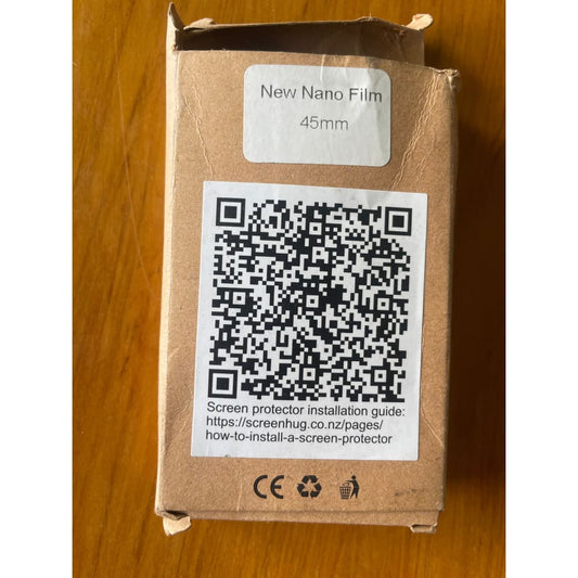 Screenhug nano film screen protector for apple watch (2 pack) 44mm - mobile & smart phone accessories electronics