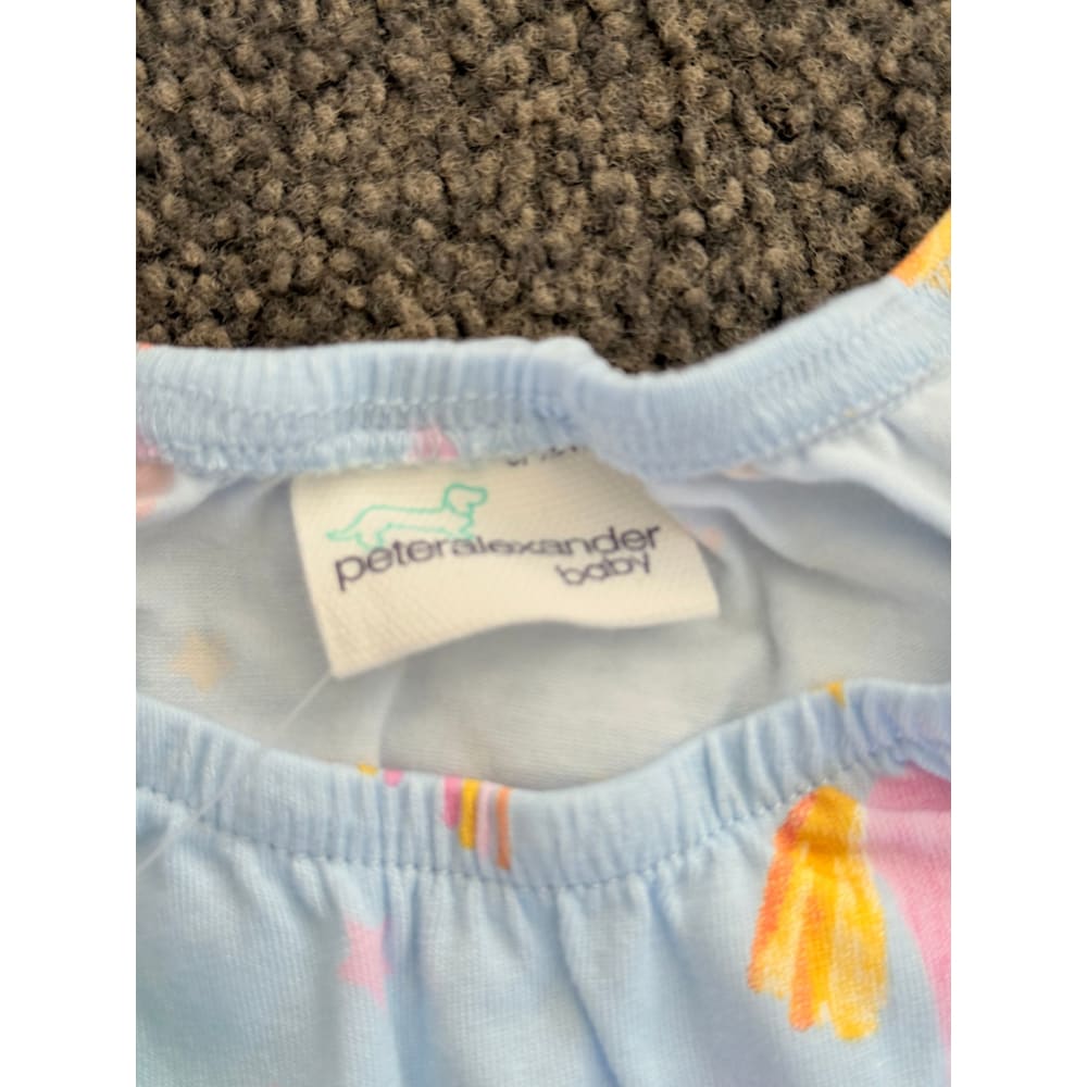 Peter alexander size 6-9m unicorn romper rrp $39.99 - baby one-pieces baby clothing