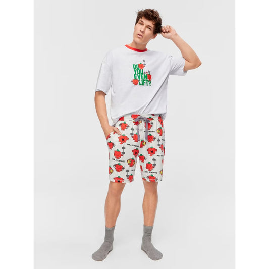 Peter alexander mr strong size xl mid short - multi rrp $79.99 - pajamas bottoms men’s apparel