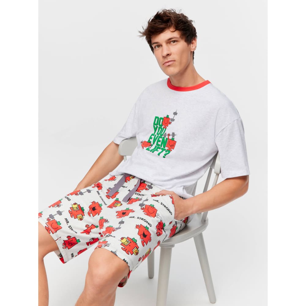 Peter alexander mr strong size xl mid short - multi rrp $79.99 - pajamas bottoms men’s apparel