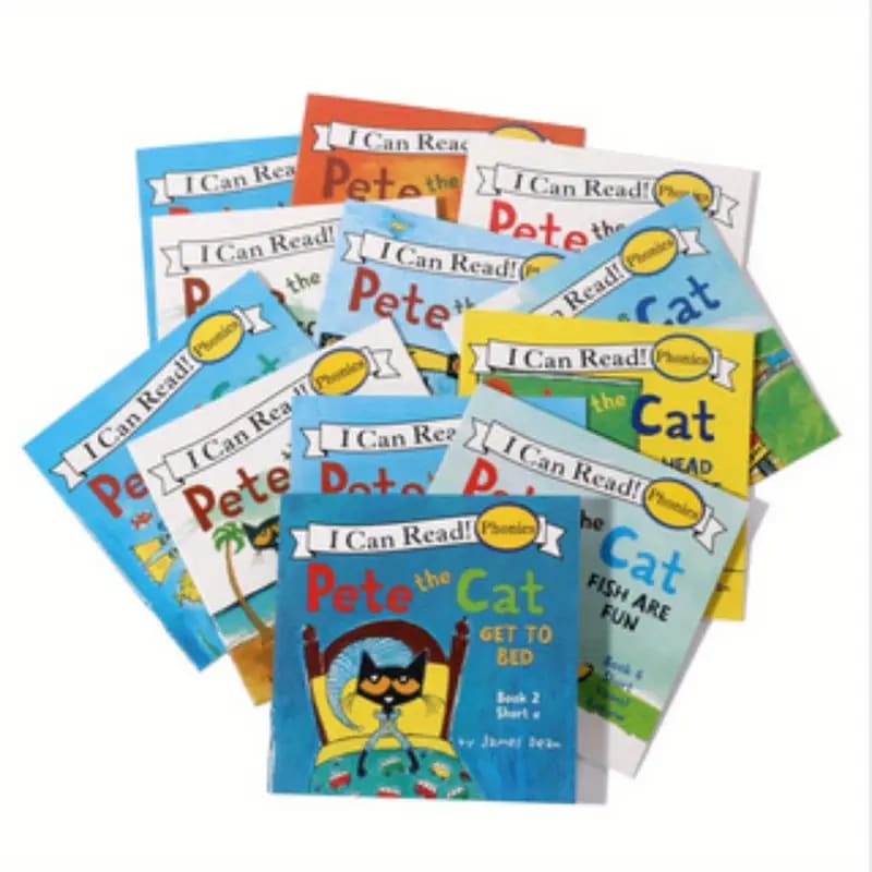 Peter the cat mini phonics books - 12 book set - print books printed media
