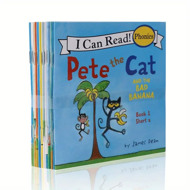 Peter the cat mini phonics books - 12 book set - print books printed media