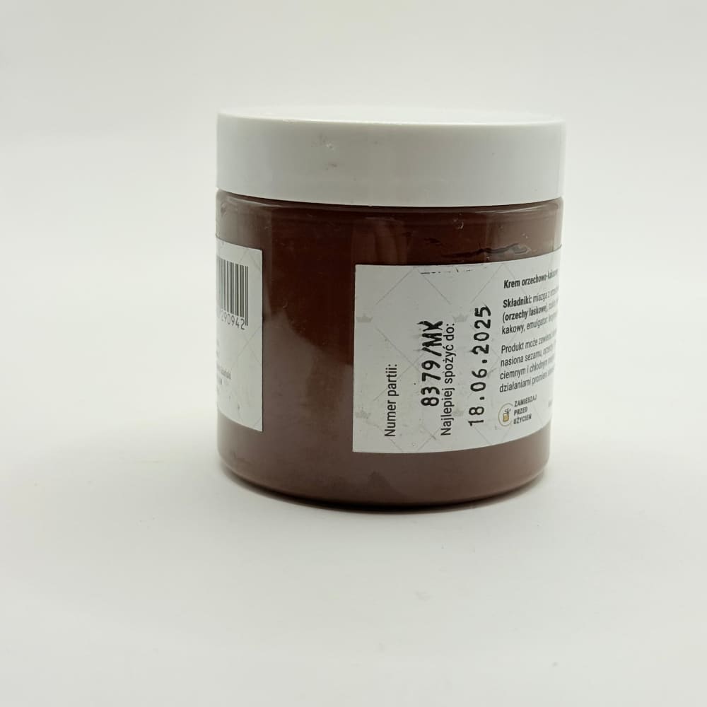 Pi-nuts król laskowy hazelnut-cocoa cream - 100g - nut butters health and wellness