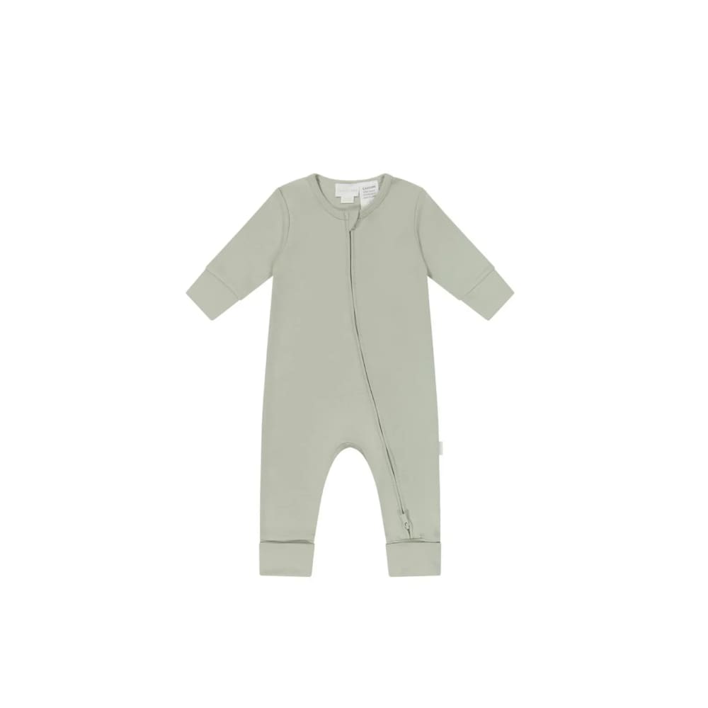 Jamiekay size 2yr pima cotton frankie zip onepiece - baby & toddler sleepwear baby clothing