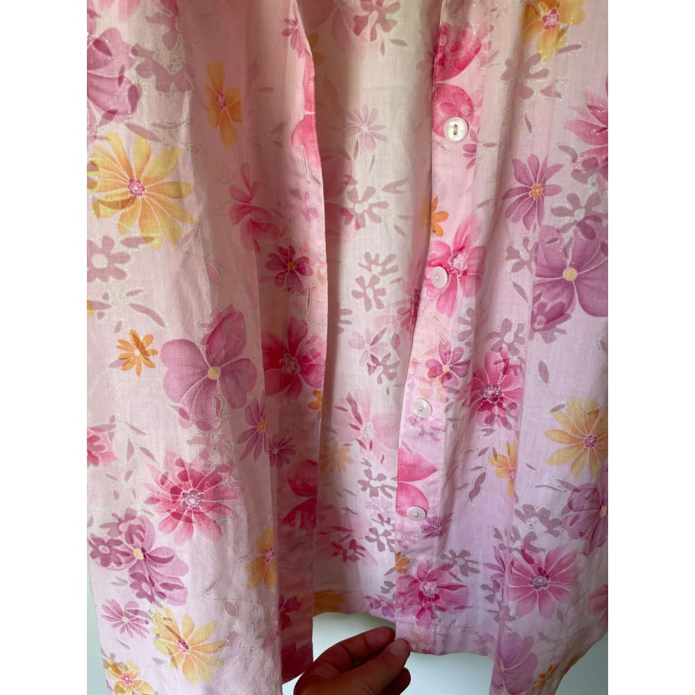 Jody k design australia size m summer floral blouse - shirts condition: used - top women’s apparel