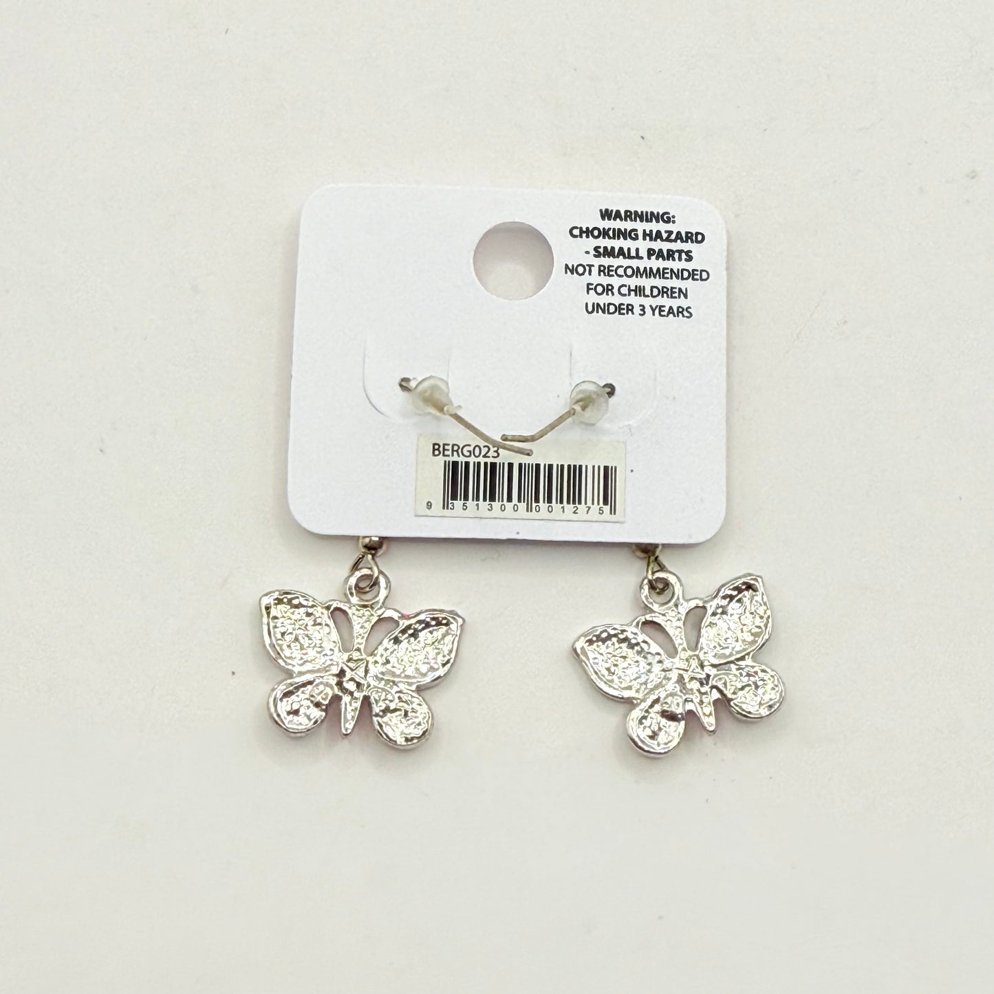 Pink poppy girl’s earrings - earrings baby accessories children’s apparel