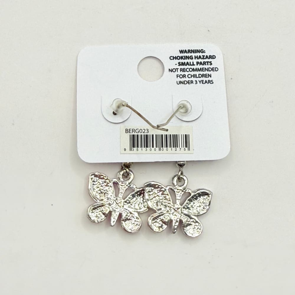 Pink poppy girl’s earrings - earrings baby accessories children’s apparel