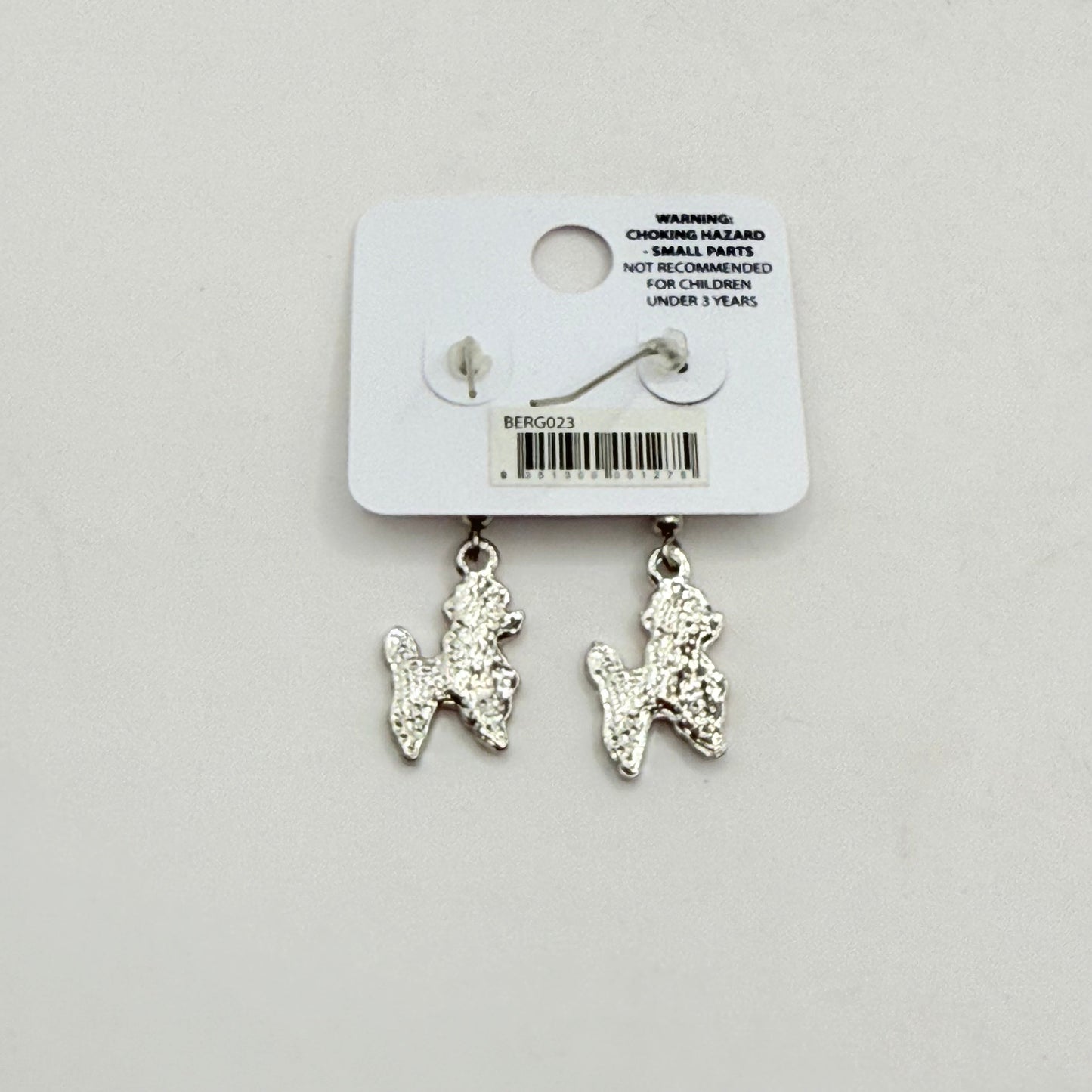 Pink poppy girl’s earrings - earrings baby accessories children’s apparel