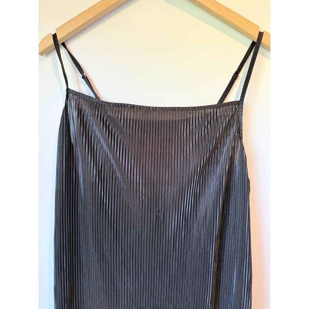 Shein curve size 2xl black pleated cami dress - dresses top women’s apparel
