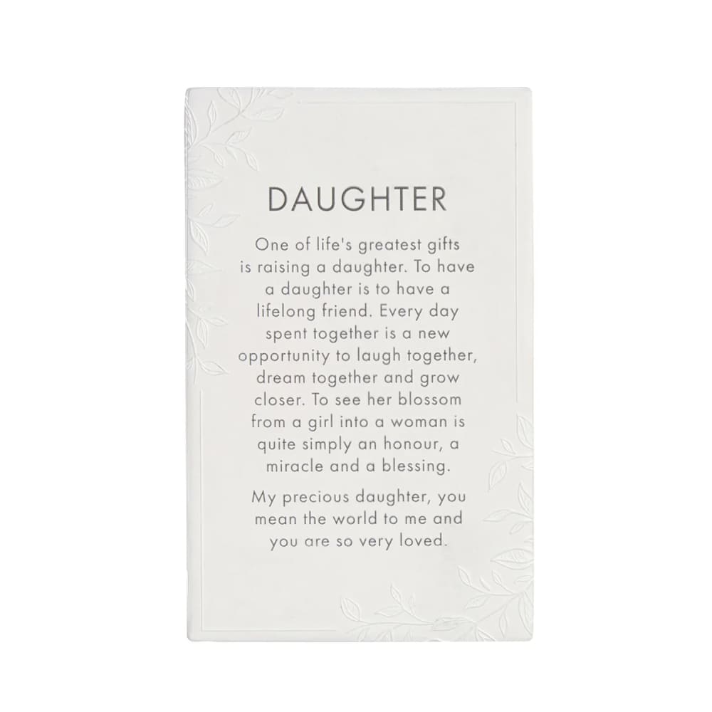 Splosh precious quote plaque - precious daughter - decorative plaques home&living materials