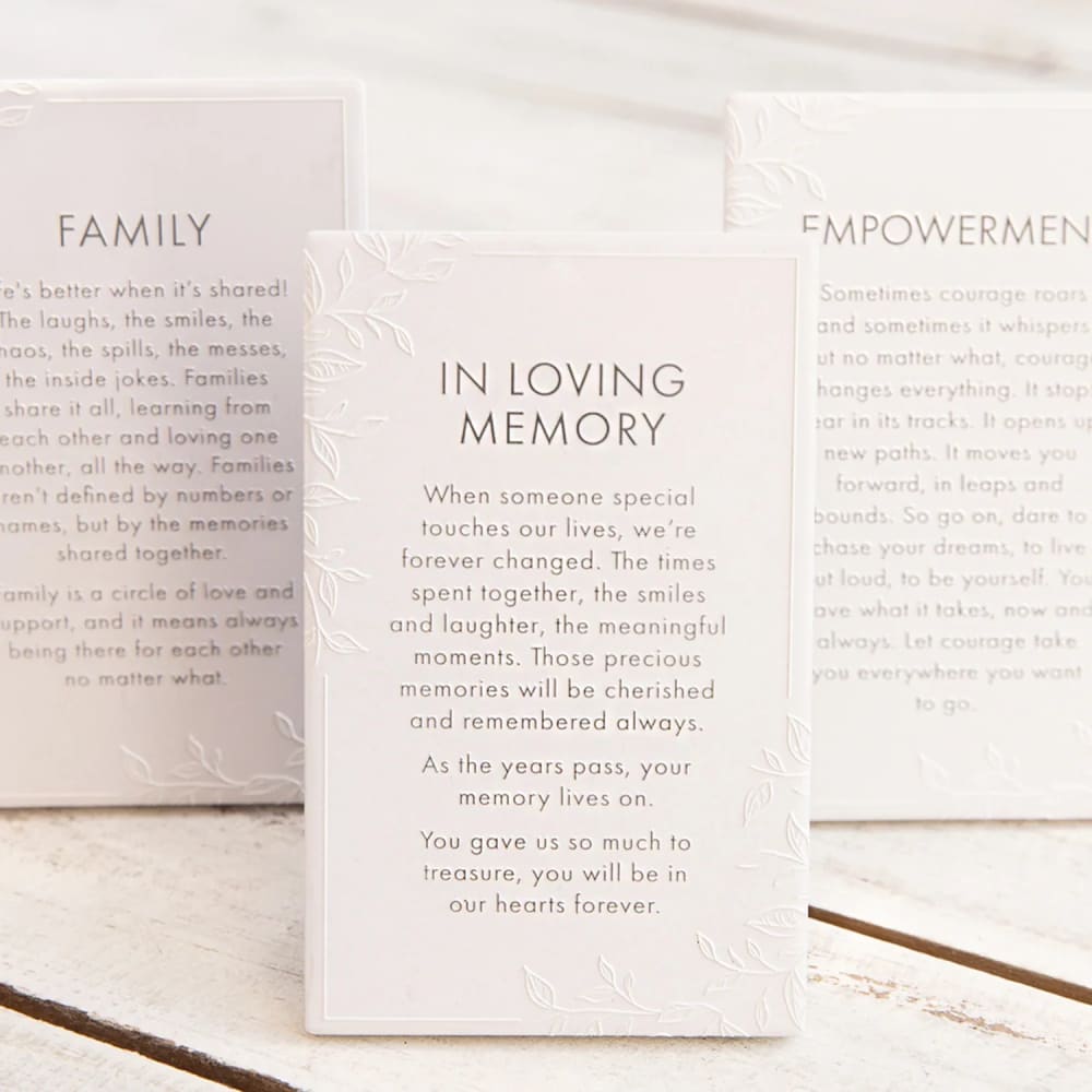 Splosh precious quote plaque - in loving memory - decorative plaques home&living materials