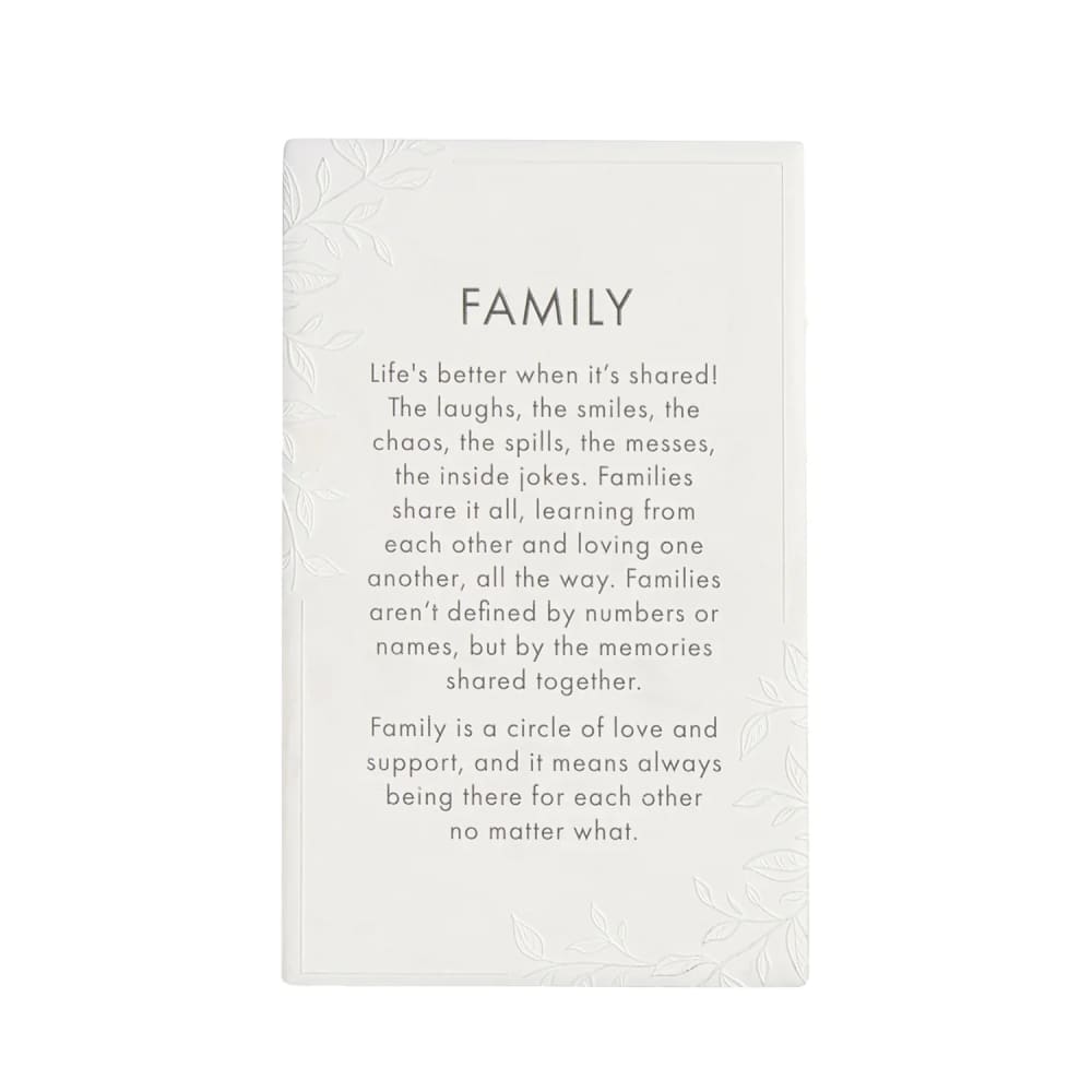Splosh precious quote plaque - family - decorative plaques home&living materials