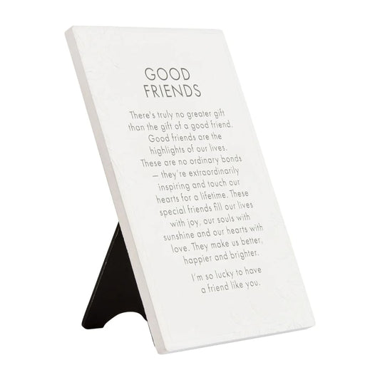 Splosh precious quote plaque - good friends - decorative plaques home&living materials