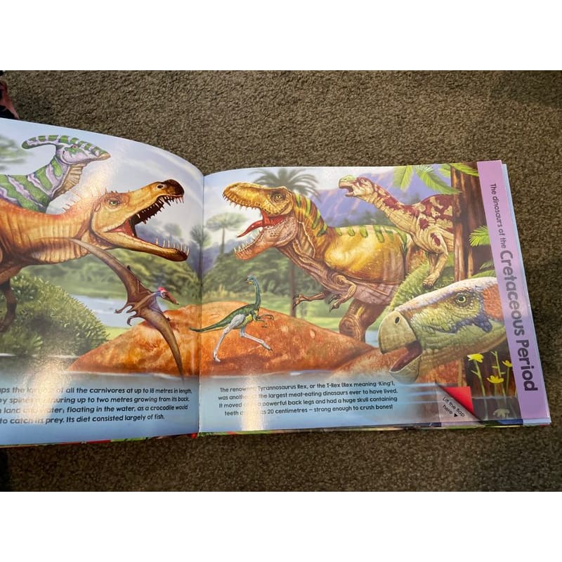 Discover the dinosaurs of the world - garry fleming - print books book - childrenās - condition: used - non-fiction