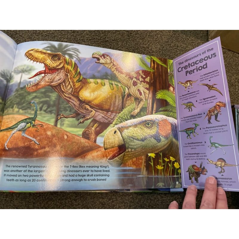Discover the dinosaurs of the world - garry fleming - print books book - childrenās - condition: used - non-fiction