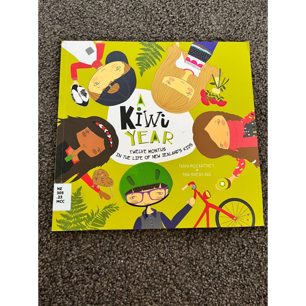 A kiwi year: twelve months in the life of new zealandās kids by tania mccartney - print books condition: used printed