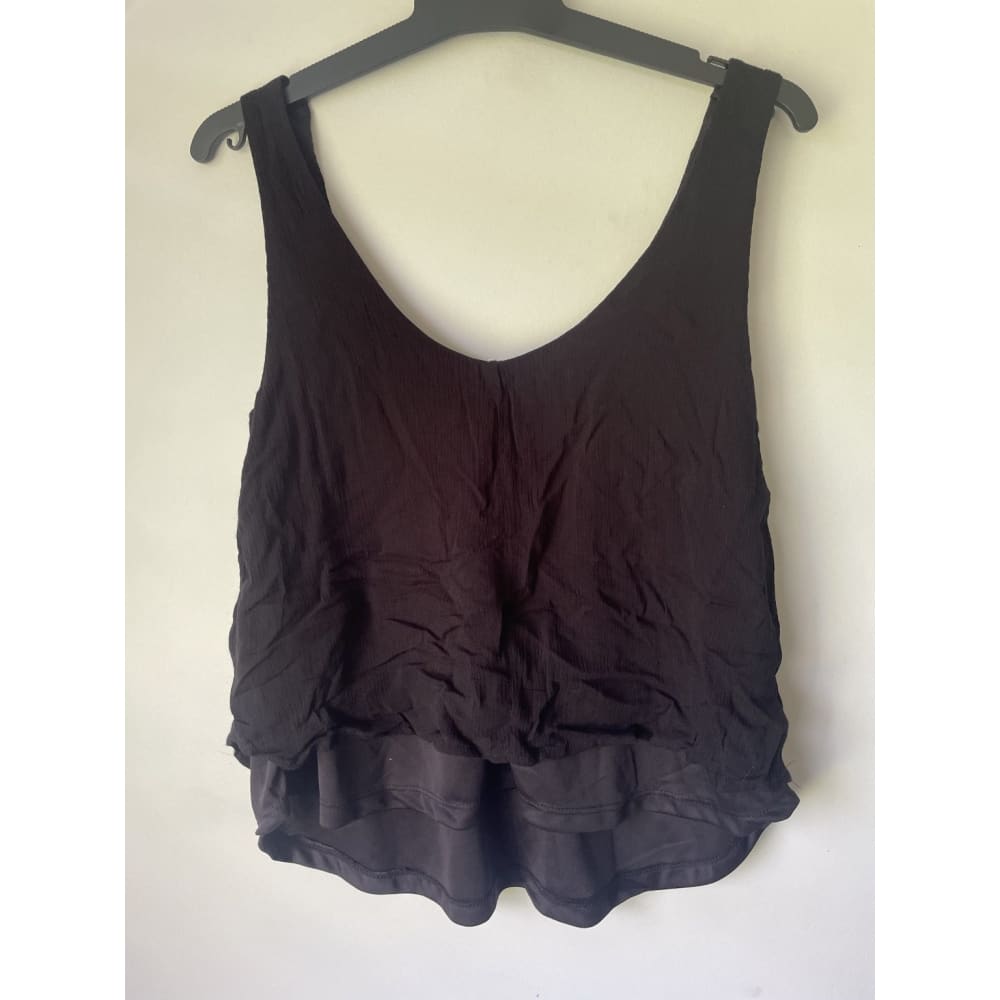 Cherrylane size 8 double layer viscose top - tank tops clothing & fashion - sleeveless - top womenās apparel