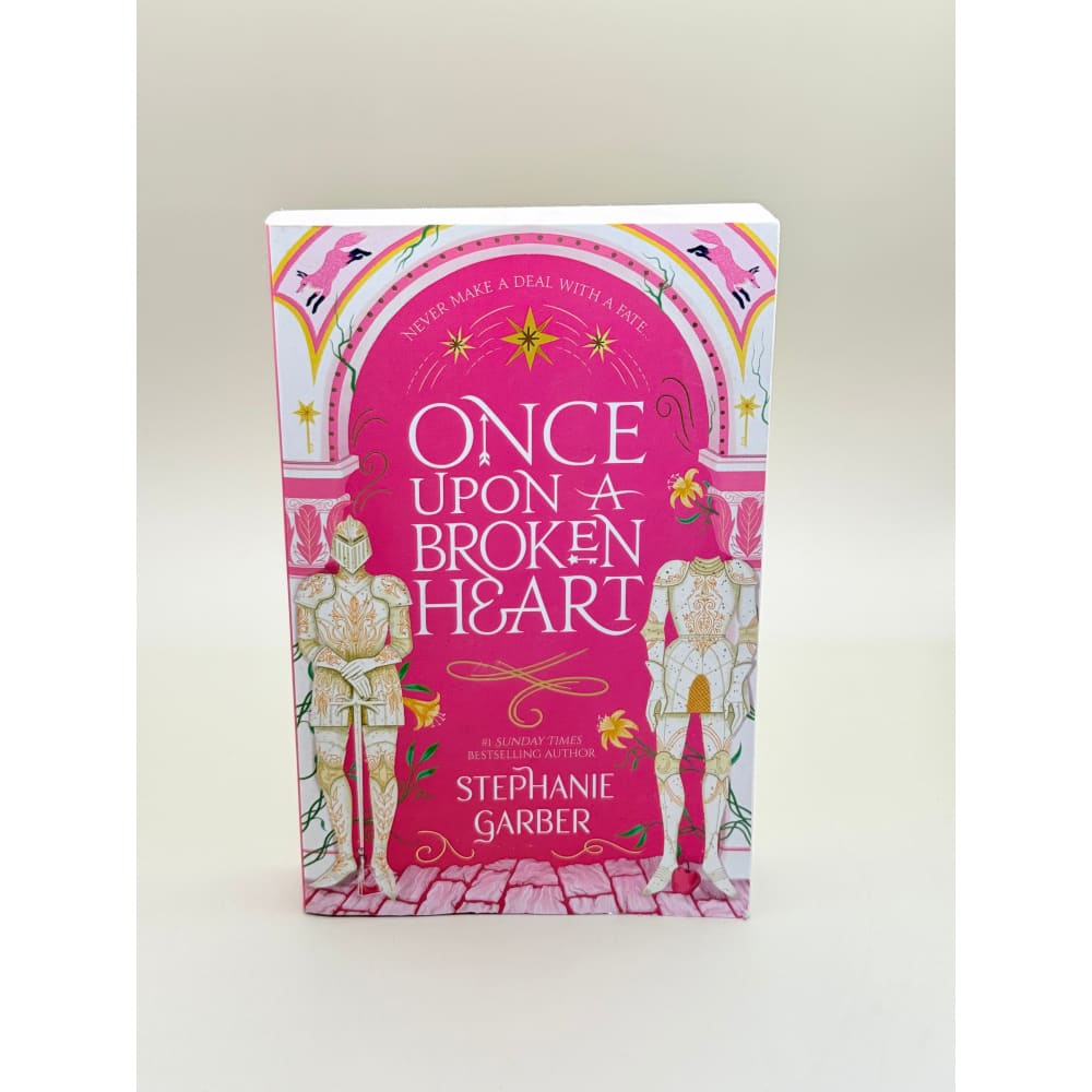 Once upon a broken heart by stephanie garber - print books printed media