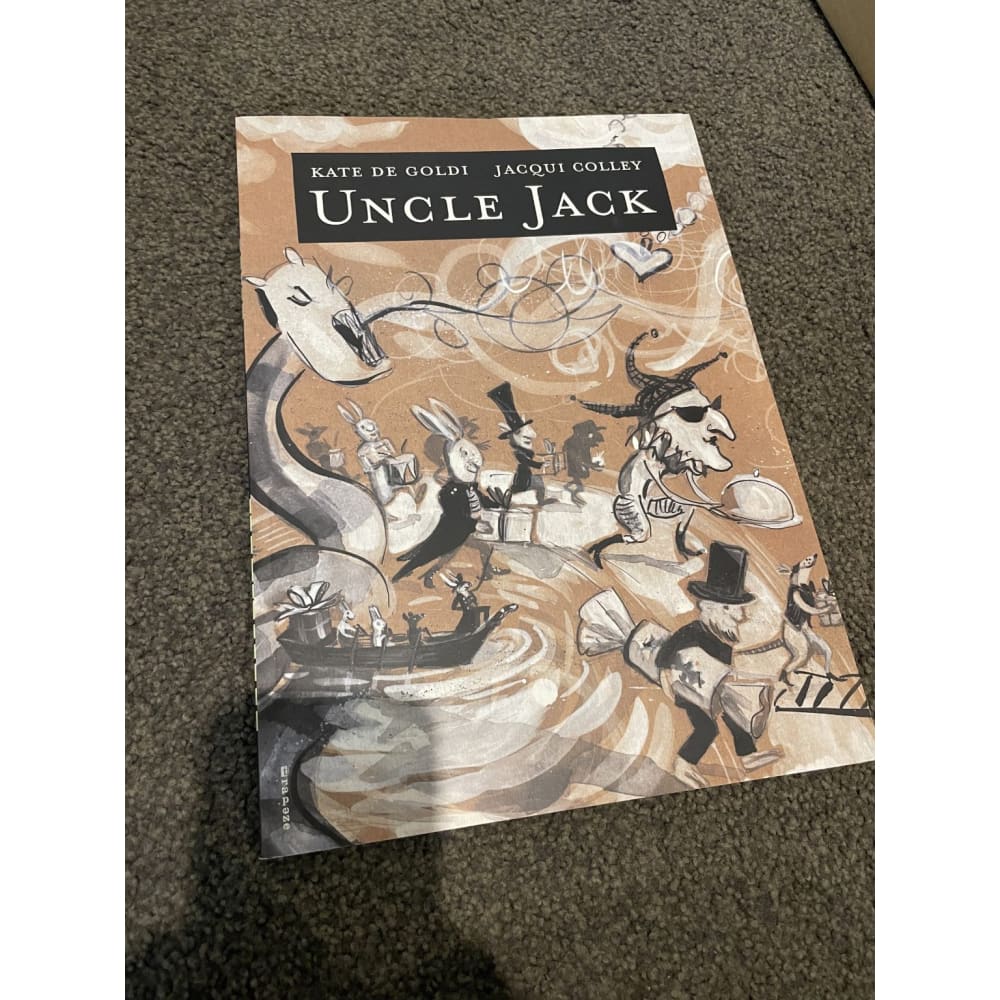 Uncle jack - kate de goldi & jacqui colley - print books book - children’s - children’s - condition: used - fiction