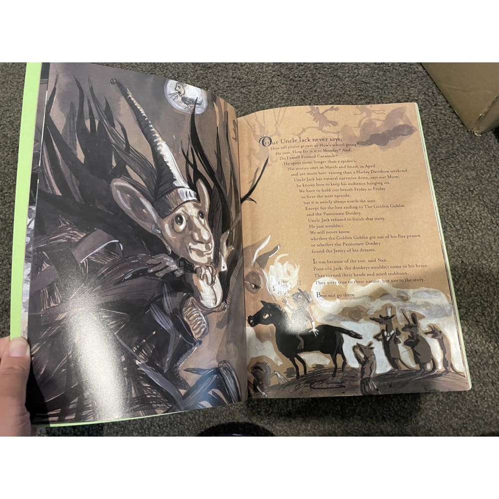 Uncle jack - kate de goldi & jacqui colley - print books book - children’s - children’s - condition: used - fiction