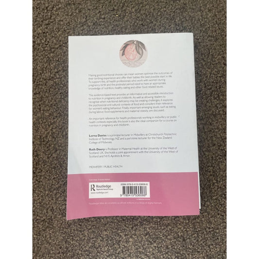 Nutrition in pregnancy and child birth: food for thought - print books book - health - nutrition printed media