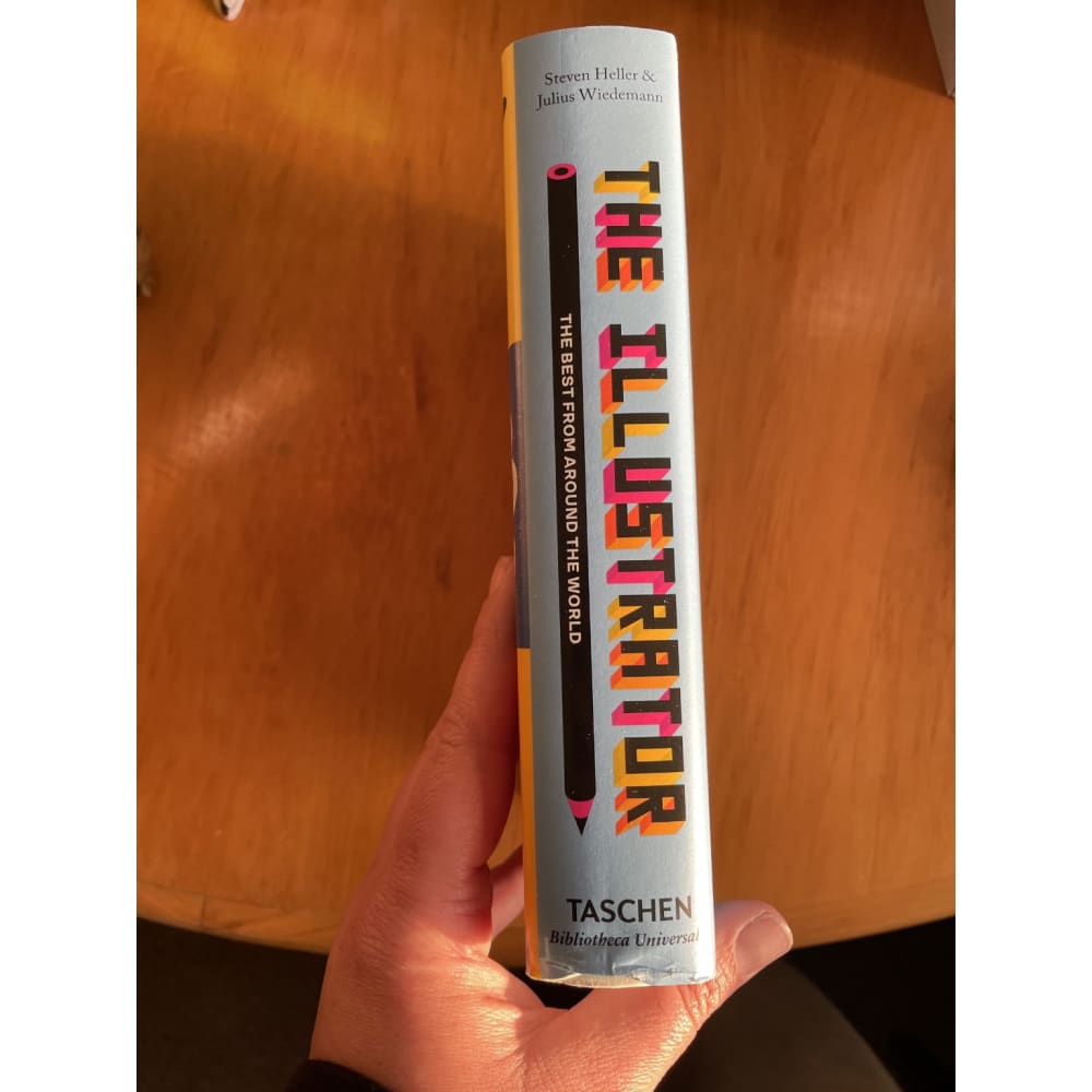 The illustrator: the best from around the world - print books art - book - design printed media