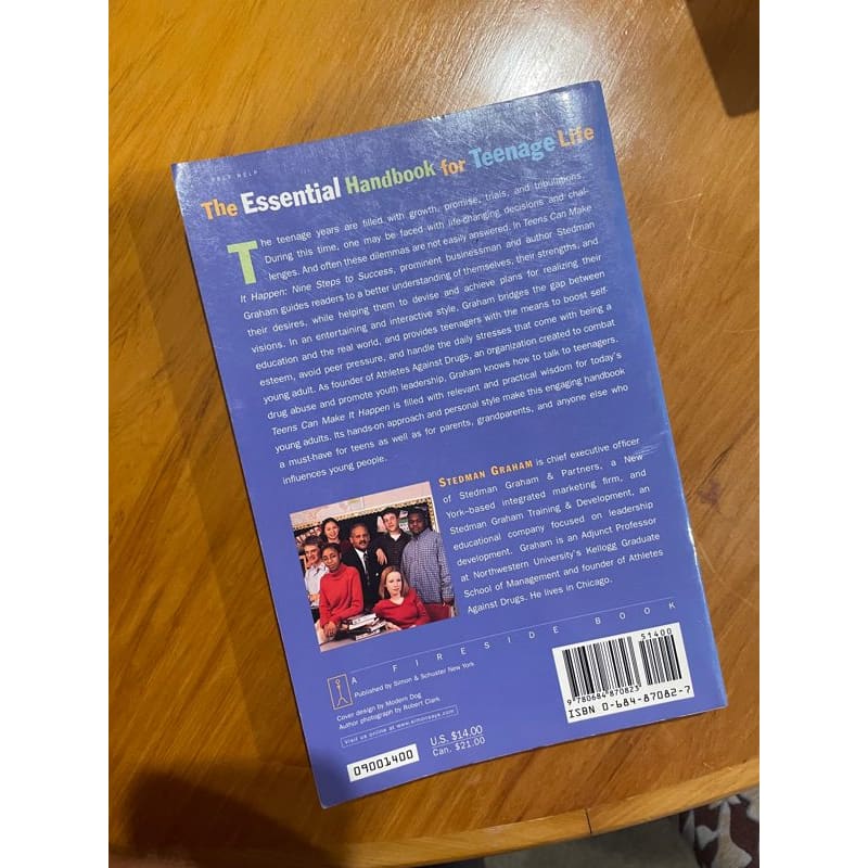 Teens can make it happen: nine steps to success - stedman graham - print books book - condition: used - self-help