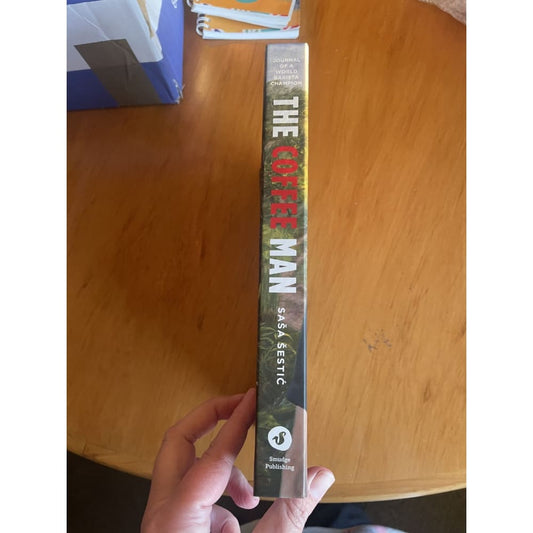 The coffee man: journal of a world barista champion - sasa sestic - print books book - condition: used printed media