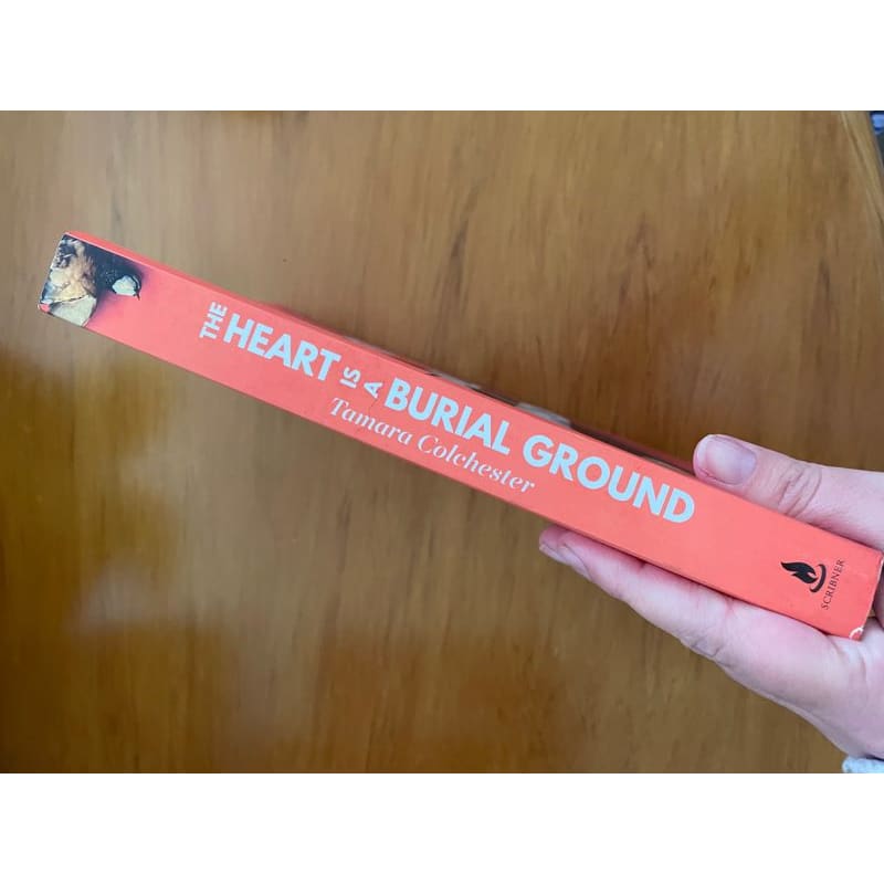 The heart is a burial ground - tamara colchester *near new* - print books book - condition: used - fiction printed media