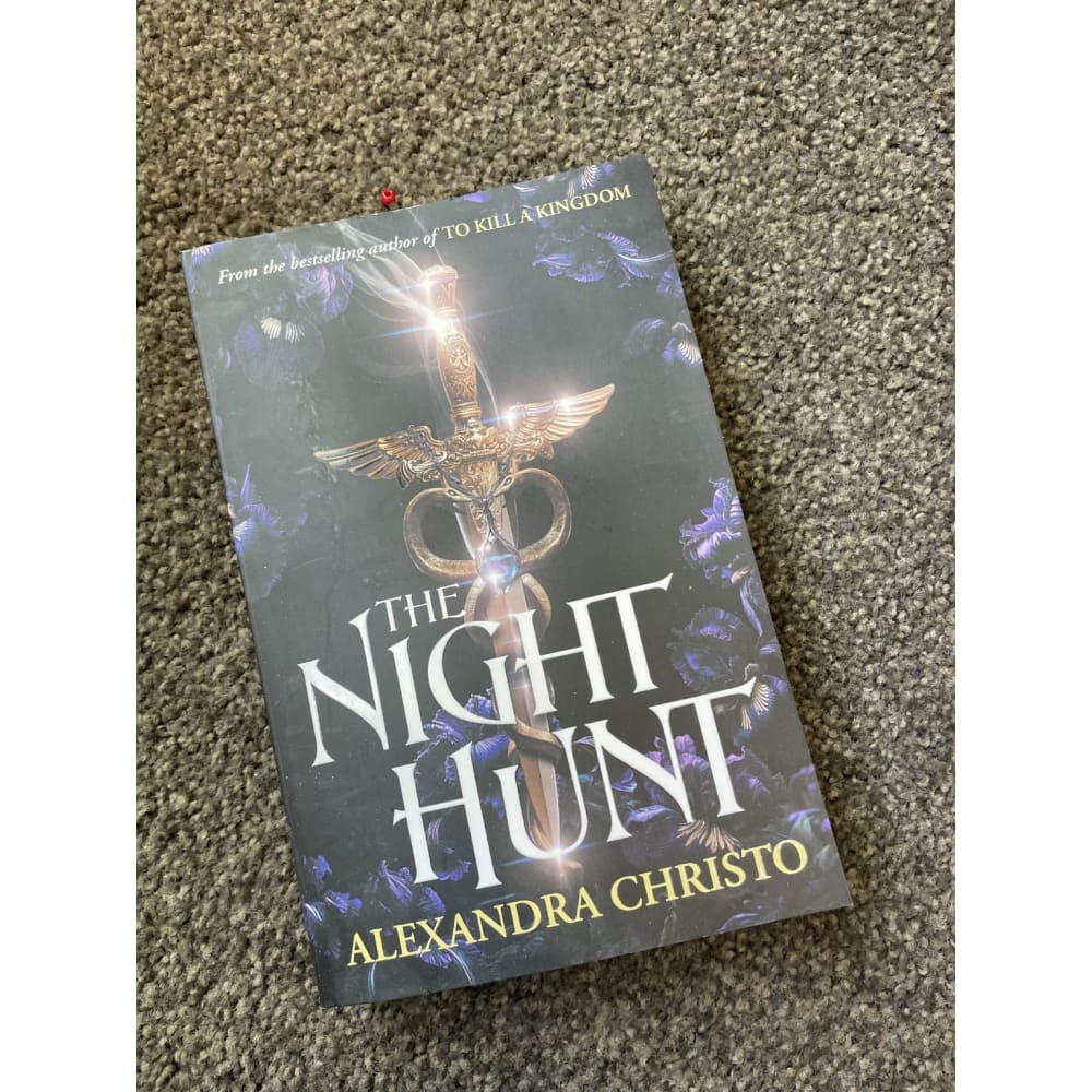 The night hunt - alexandra christo - print books book - fiction printed media