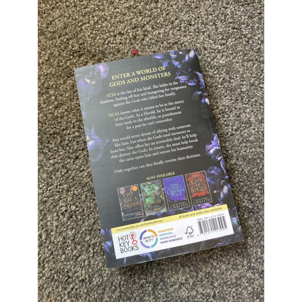 The night hunt - alexandra christo - print books book - fiction printed media