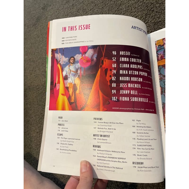 Artist profile magazine issue 63 - print books art - book - clothing & fashion - periodical printed media