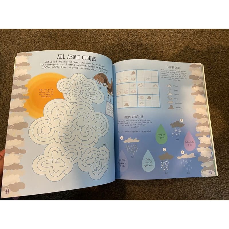 Brand new wonders of nature activity book - print books activity book - book - children’s printed media