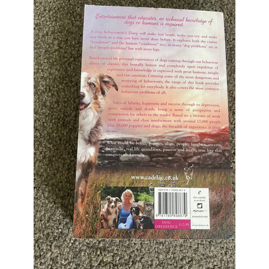 A dog behaviourist’s diary by denise mcleod - print books printed media