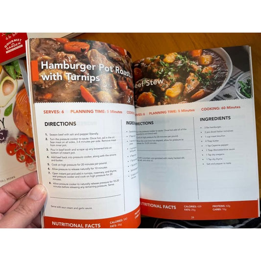 Instaketo: 50 easy ketogenic recipes for instapot lovers - lisa j. Brown - print books book - condition: used - cooking