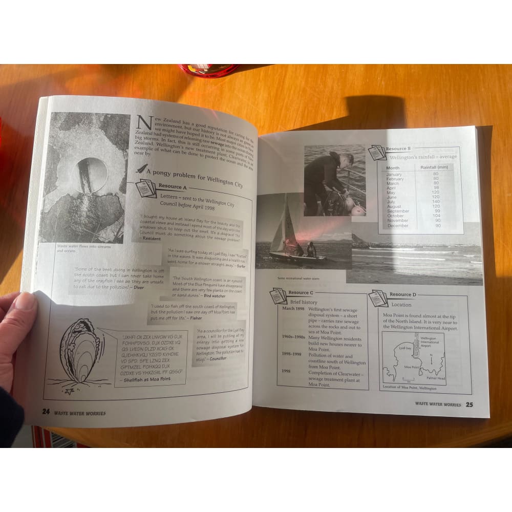 Essential learning about nz society: places and resources - bronwyn wood - print books book - condition: used