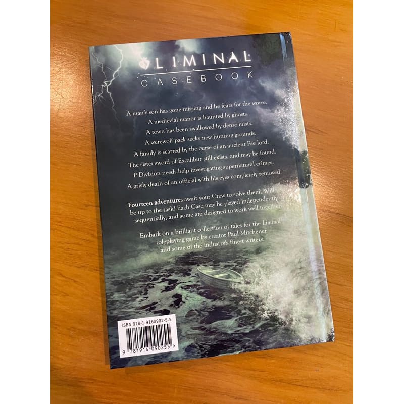 Liminal casebook - print books book - fiction printed media