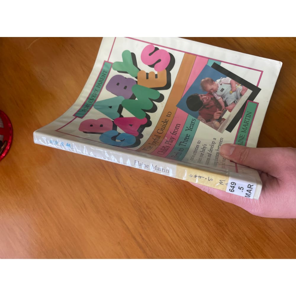 Baby games - for every parent - print books book - condition: used - parenting printed media