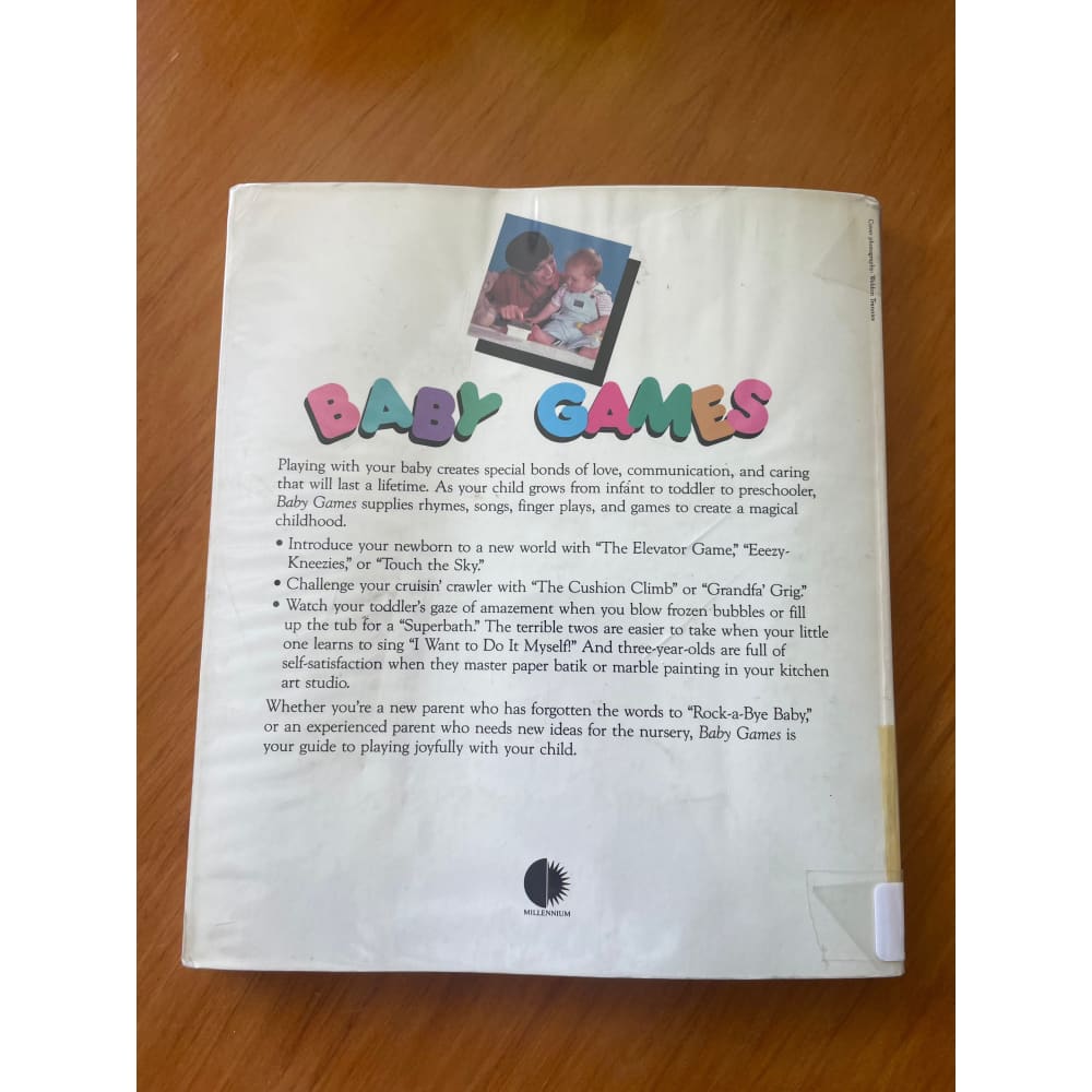 Baby games - for every parent - print books book - condition: used - parenting printed media
