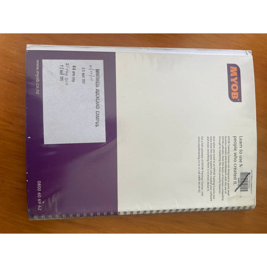 Myob education and training - print books book - business - condition: used printed media