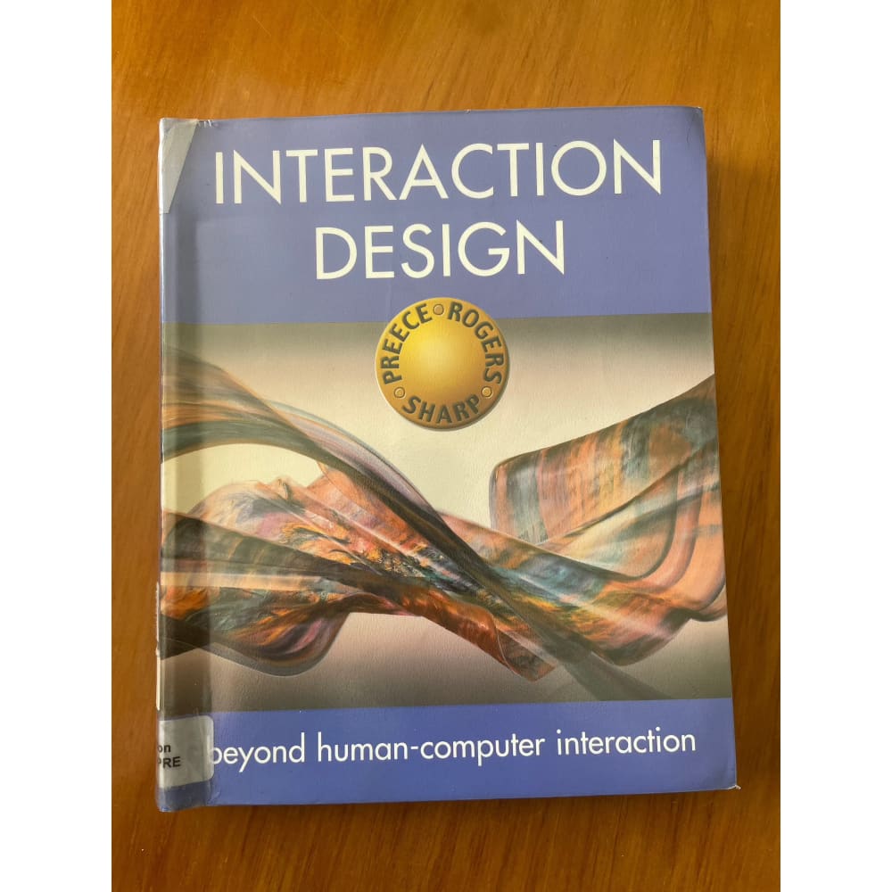 Interaction design: beyond human-computer interaction - print books book - condition: used - technology printed media