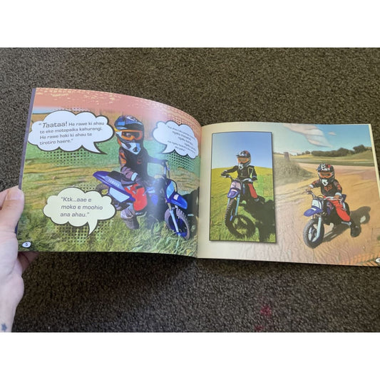 Te reo picture book - print books book - cultural printed media