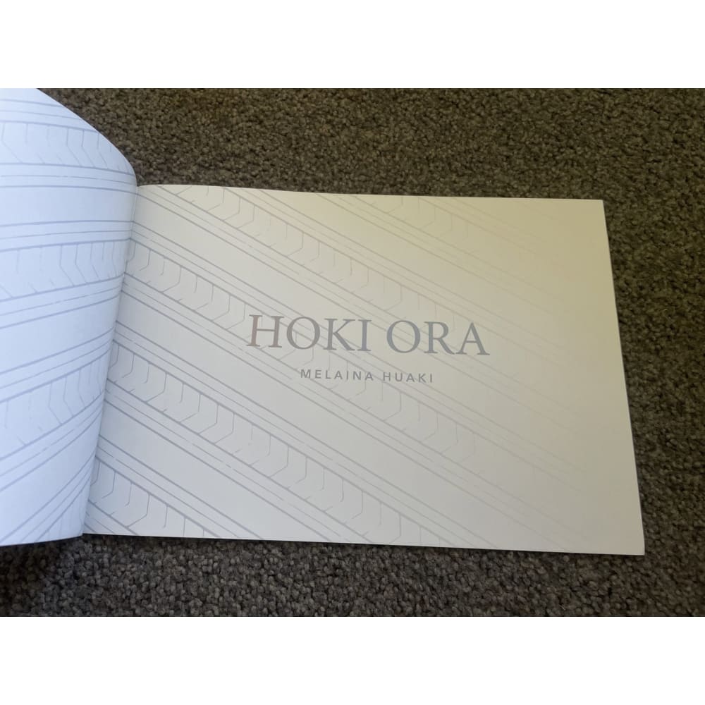 Hoki ora - melaina huaki - print books book - cultural printed media