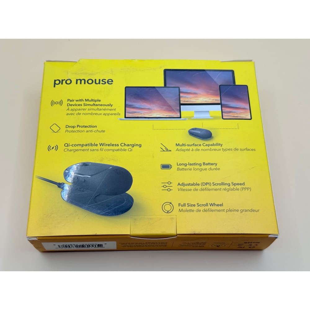 Zagg pro mouse - wireless mouse & wireless charge pad - mice & trackballs electronics