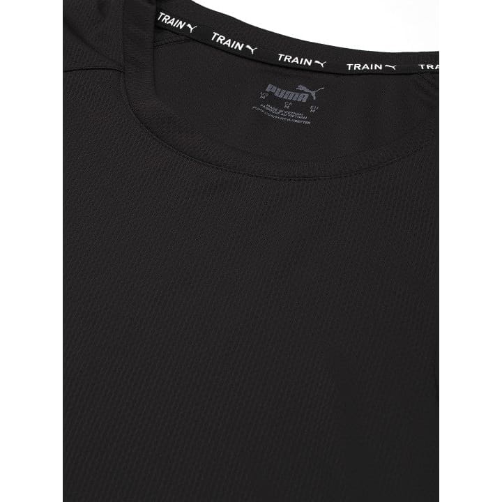 Puma fit size s black ultrabreathe brand logo drycell t-shirt - t-shirts tops menās apparel