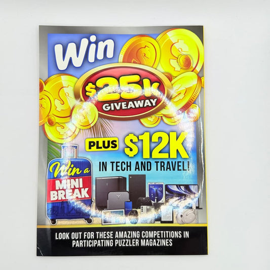 Puzzle mix magazine - issue 85 - consumer magazines printed media