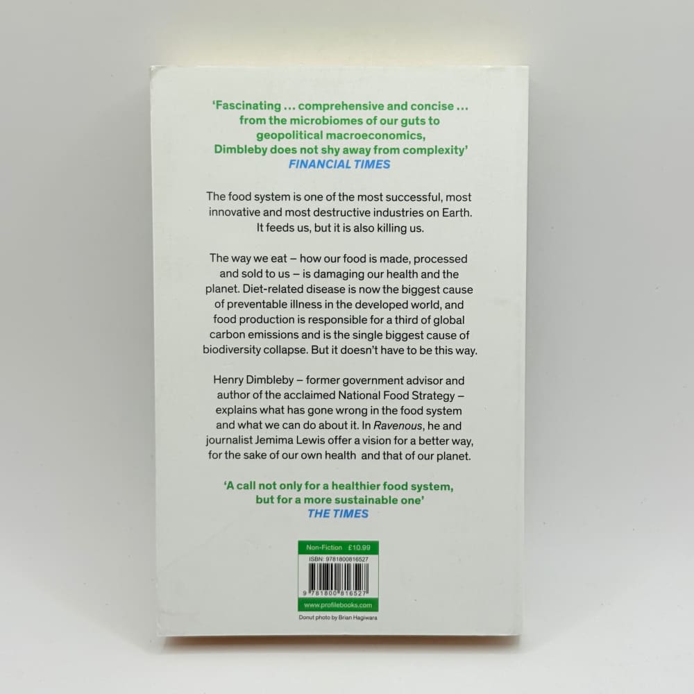Ravenous by henry dimbleby with jemima lewis - print books what’s new printed media