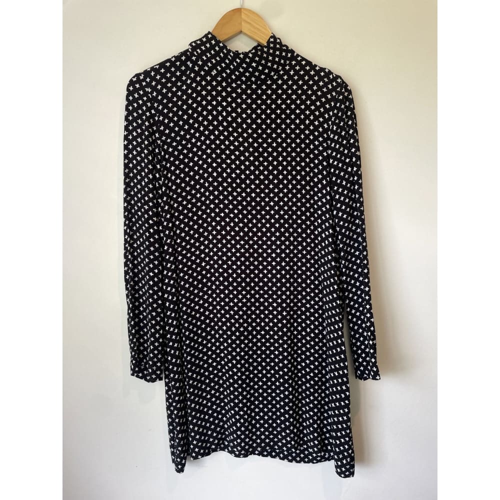 S/w/f boutique size l (12) 100% rayon dress - l - dresses clothing & fashion - condition: used - dresses - long sleeve