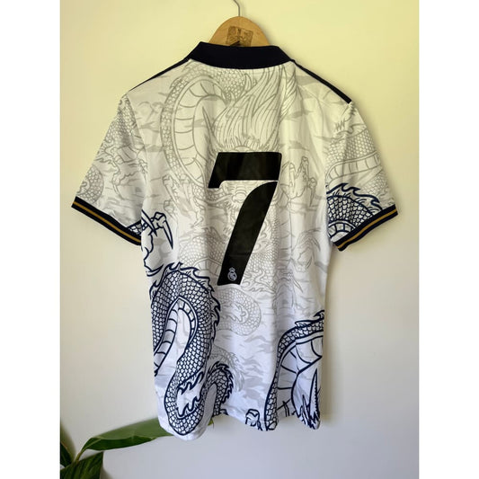 Adidas jsy size s real madrid dragon jersey - activewear tops men’s apparel
